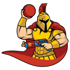 Spartan Dodgeball Sticker