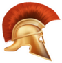 Spartan, Trojan, Corinthian Helmet Sticker
