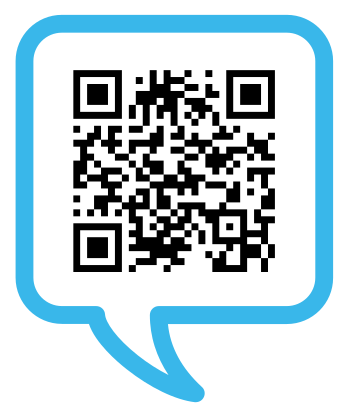 Speech Bubble QR Code