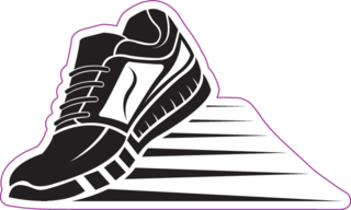 Speeding Running Sport Shoe Sticker