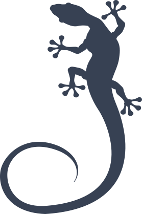 Speedy Lizard Gecko Sticker