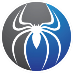 Spider Logo Sticker