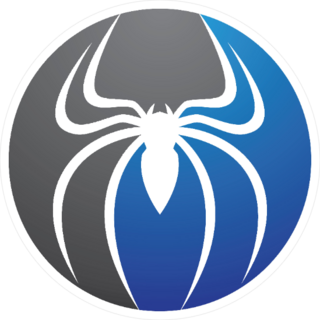 Spider Logo Sticker