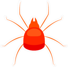 Spider Mite Icon Sticker