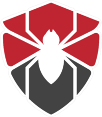 Spider Shield Logo Sticker