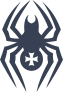 Spider With Cross Sticker