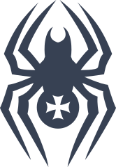Spider With Cross Sticker