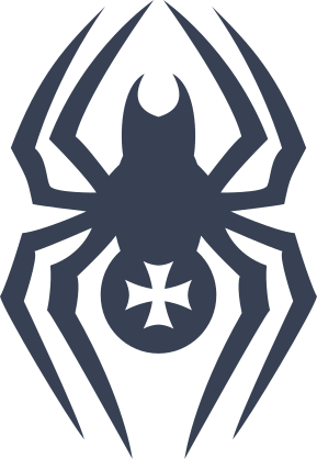 Spider With Cross Sticker