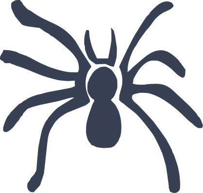 Spider With Horns Sticker