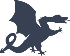 Spiky Dragon Sticker