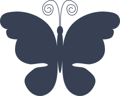 Spirited Butterfly Sticker