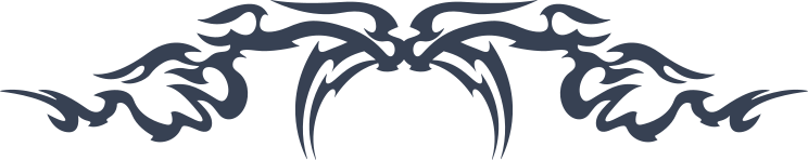 Spirited Tribal Design Sticker