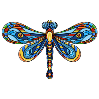Spiritual Boho Dragonfly Sticker