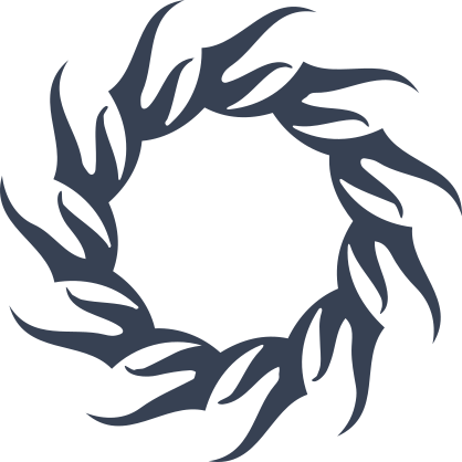 Splintered Sun Sticker