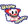 Spooky Season Clown Sticker