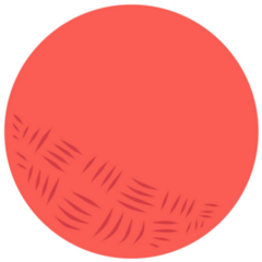 Sport Ball Red Sticker