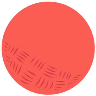 Sport Ball Red Sticker