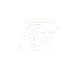 Sport Basketball Logo Icon With Swoosh Transfer Sticker