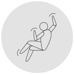 Sport Climbing Competition Icon Sticker