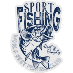Sport Fishing Sticker