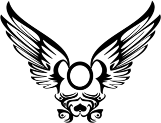 Spread Tribal Wings Sticker