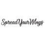 Spread Your Wings Lettering Sticker