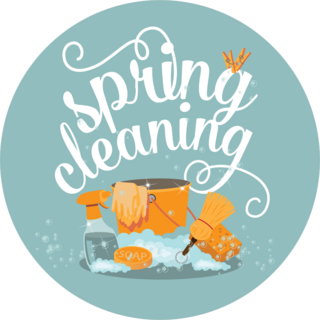 Spring Cleaning Sticker