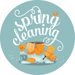 Spring Cleaning Sticker
