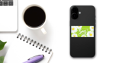 Spring Daisies Sticker on a Phone (New) example