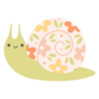 Spring Time Snail Sticker 