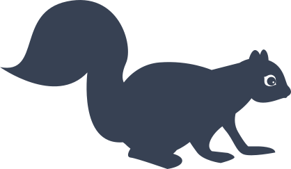 Squirrel After Something Sticker