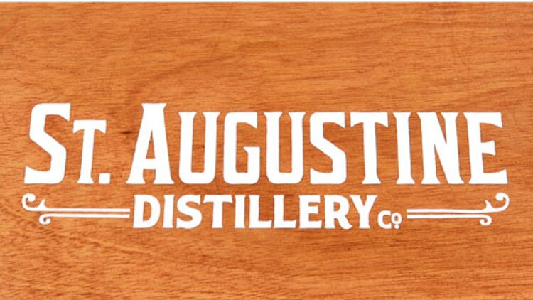 St. Augustine Distillery Custom Cut-Out Stickers