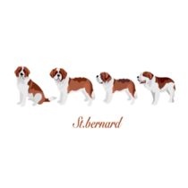 St. Bernard Group Sticker