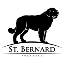 St Bernard Purebred Sticker
