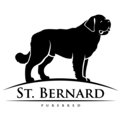 St Bernard Purebred Sticker