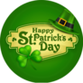 St. Patricks Day Leprechaun Hat Sticker