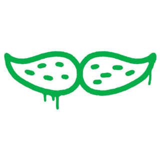 St. Patricks Day Mustache Sticker