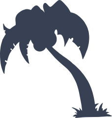 Stable Palm Tree Sticker