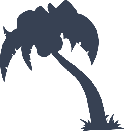 Stable Palm Tree Sticker