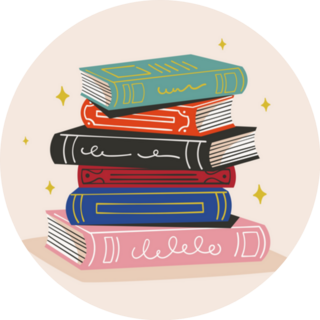 Stack Of Books Reading Sticker