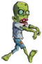 Stalking Zombie Sticker