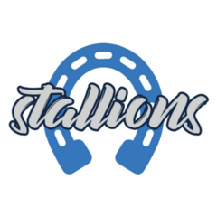 Stallions Horseshoe Logo Sticker