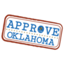 Stamp For Approve Oklahoma Logo Sticker