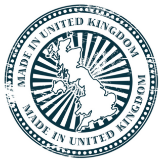 Stamp Made In United Kingdom, Illustration Sticker