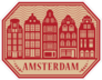 Stamp Of Amsterdam Sticker
