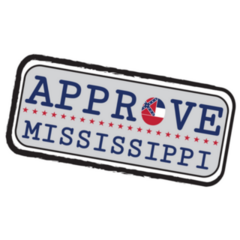Stamp Of Approve From Mississippi.Sticker