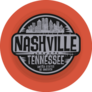Stamp Or Label With Name Of Nashville, Tennessee Sticker