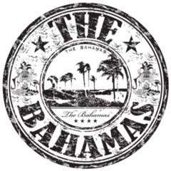 Stamp The Bahamas Sticker