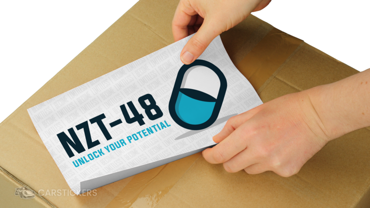Standard Adhesive Stickers - Application