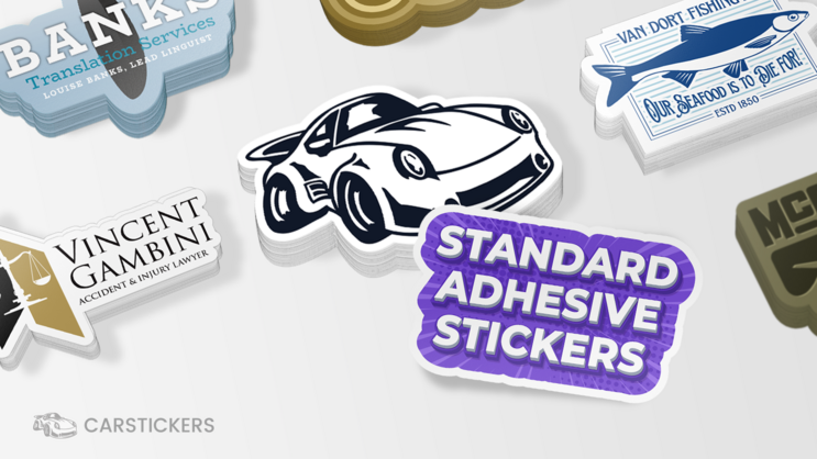 Standard Adhesive Stickers - Stack